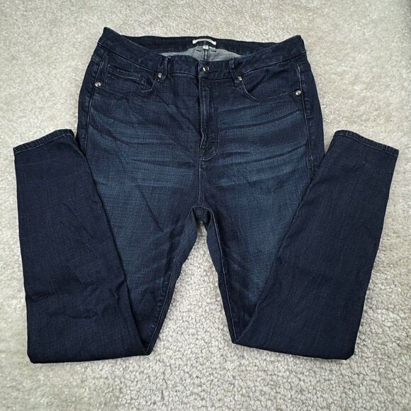 Good American Good Legs High Rise Skinny Jean Stretchy - Picture 9 of 14